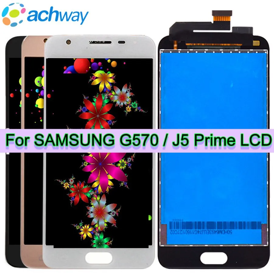 5 0 &quotдля SAMSUNG GALAXY J5 Prime G570 SM G570F ЖК дисплей кодирующий преобразователь сенсорного