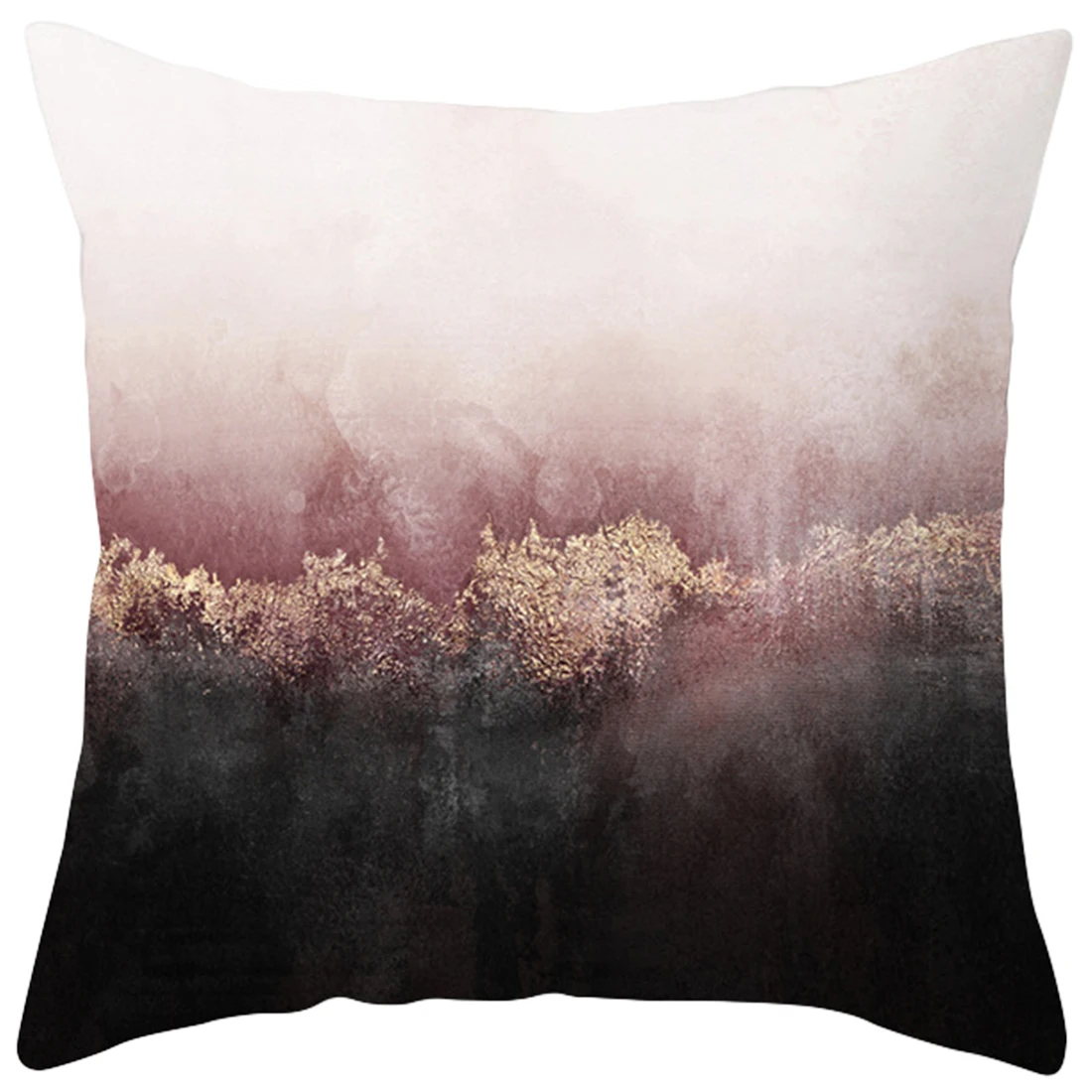 45*45 cm Colorful Geometric Cushion Cover Polyester Pillow Case Black And White Home Decorative Pillows Cover For Sofa Car