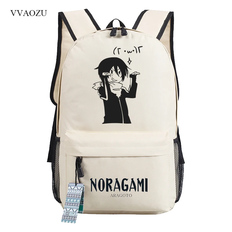 Рюкзак Noragami ARAGOTO винтажный холщовый школьный ранец дорожные сумки на плечо
