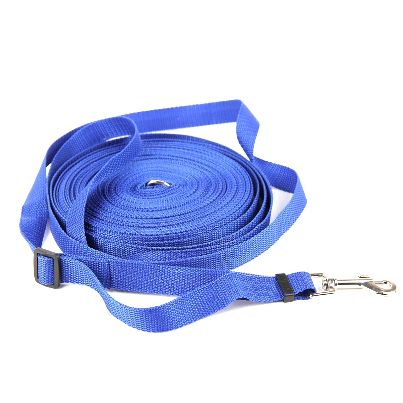 Поводок для собак нейлоновый поводок 4 цвета 12 м 15 20 30 прогулок кошек ошейник