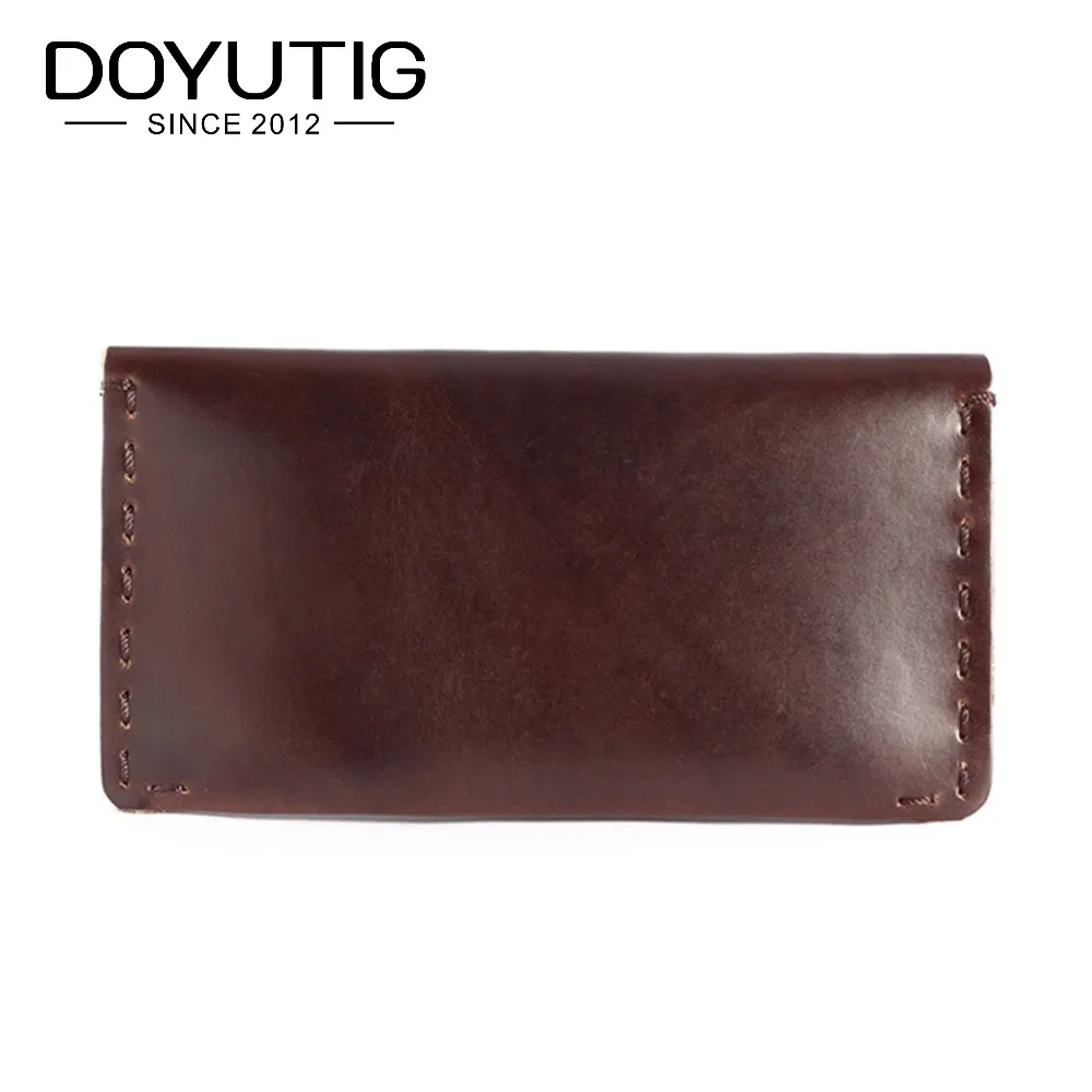 

Модные новые мужские кошельки из натуральной кожи длинной формы, высококачественные кошельки из кожи Crazy Horse для мужчин и женщин G092