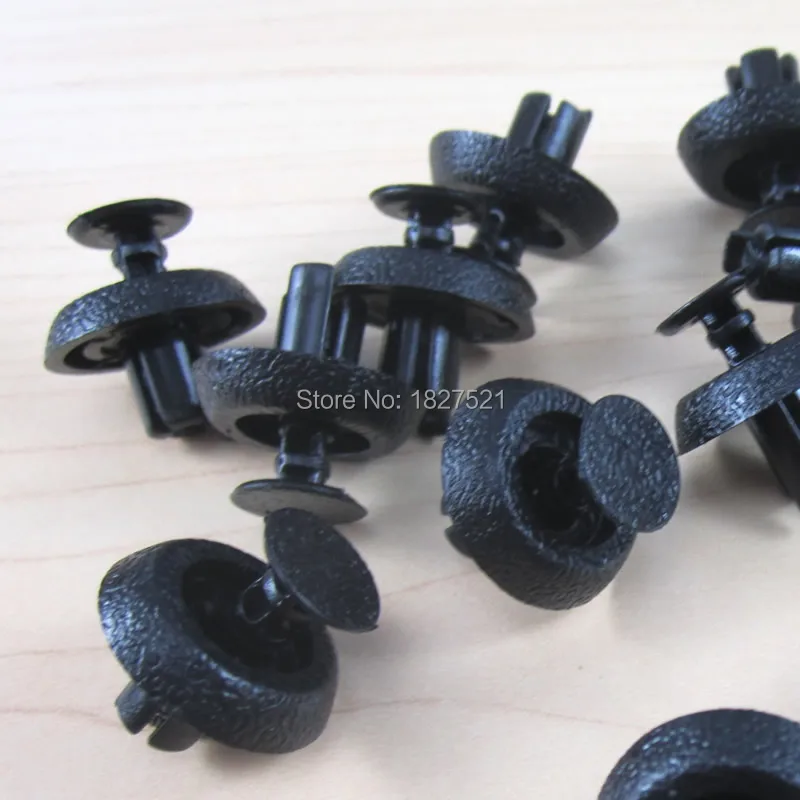 

100 X High Quality Blk Engine Cover Grille Bumper Retainer Clips For Lexus For Toyota 90467-07211 9046707211