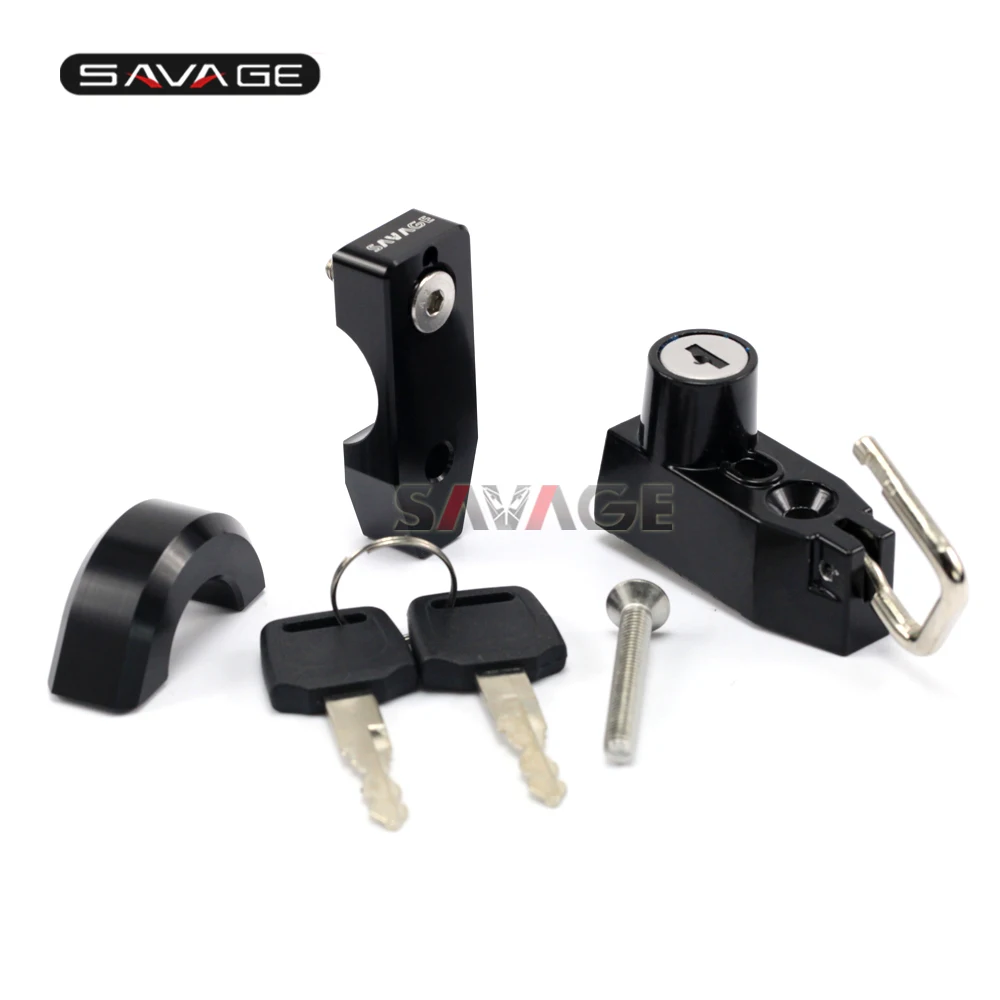 Замковый замок для мотоцикла руля 25 мм с защитой от кражи|helmet lock|lock helmetaccessories
