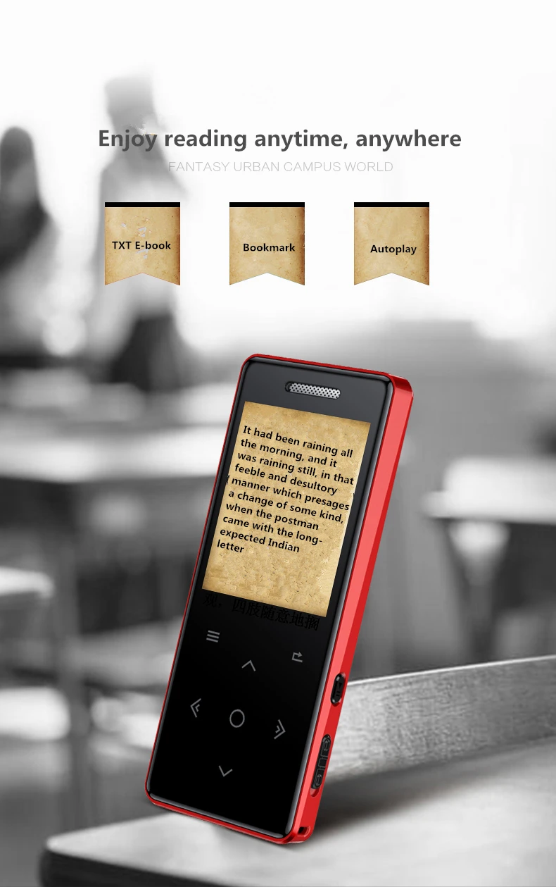Yescool X5 Bluetooth MP3 музыкальный плеер hifi спортивный Flac walkman с FM диктофоном видео изображение обзор динамик