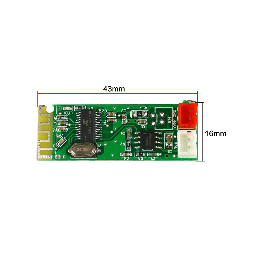 GHXAMP моно Bluetooth усилитель плата DC3.7V 5.5V для 3 5 Вт 4 8ом маленький динамик DIY Мини аудио