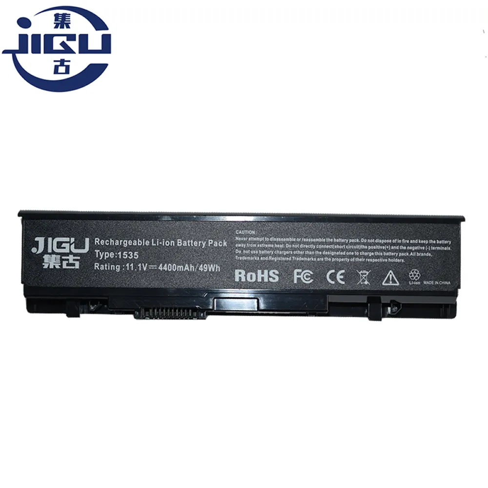 

JIGU Сменный аккумулятор для ноутбука Dell Studio 1535 1536 1537 1555 1557 1558 WU946 KM958 PP33L PP39L 312-0701 6 ячеек
