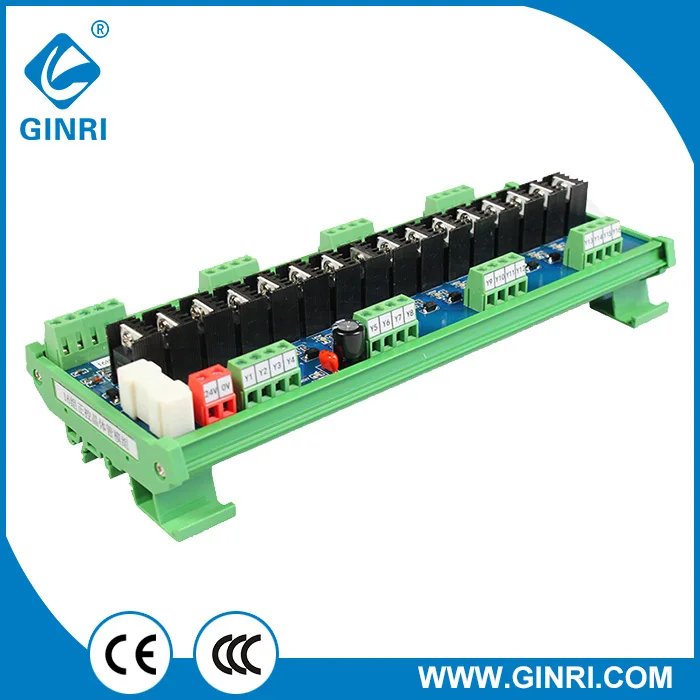 JR 16J/16 канальный модуль транзистора (плата усиления выхода PLC DC)|output module|transistor
