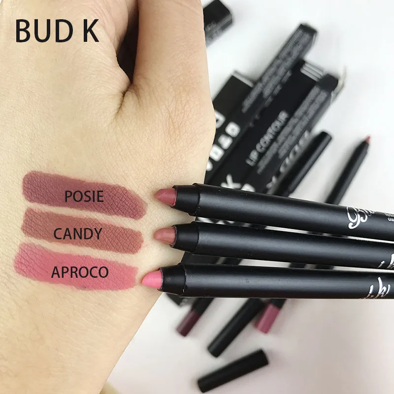 

New Makeup Lip Liner Pencils Easy to Wear Waterproof Matte Lipliner Pen for Women Nude Color Lipstick Lip Pencils 10colors