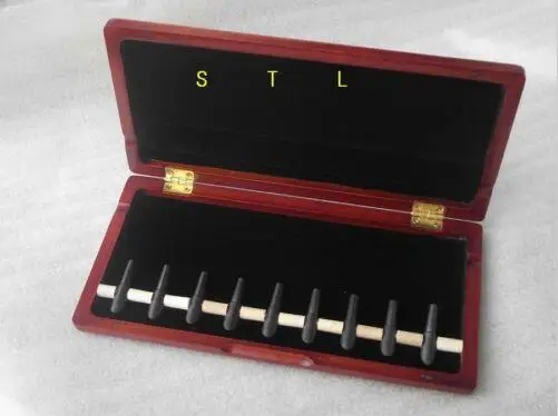 

Beautiful Wooden Bassoon reed case hold 9 pcs reeds Strong