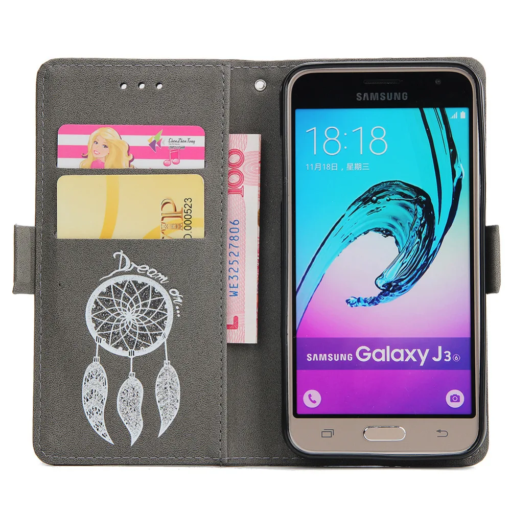 Кожаный бумажник чехол для Samsung Galaxy J310 телефона роскошный блеск кожи откидная