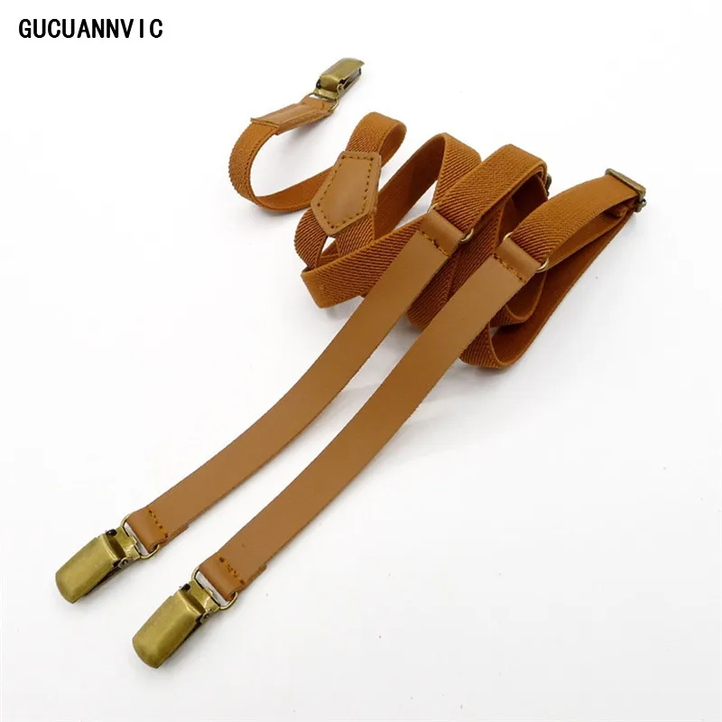 подтяжки мужские Новый ремень для кожи лица и эластичная линза Vintage Clip Men Sling 2