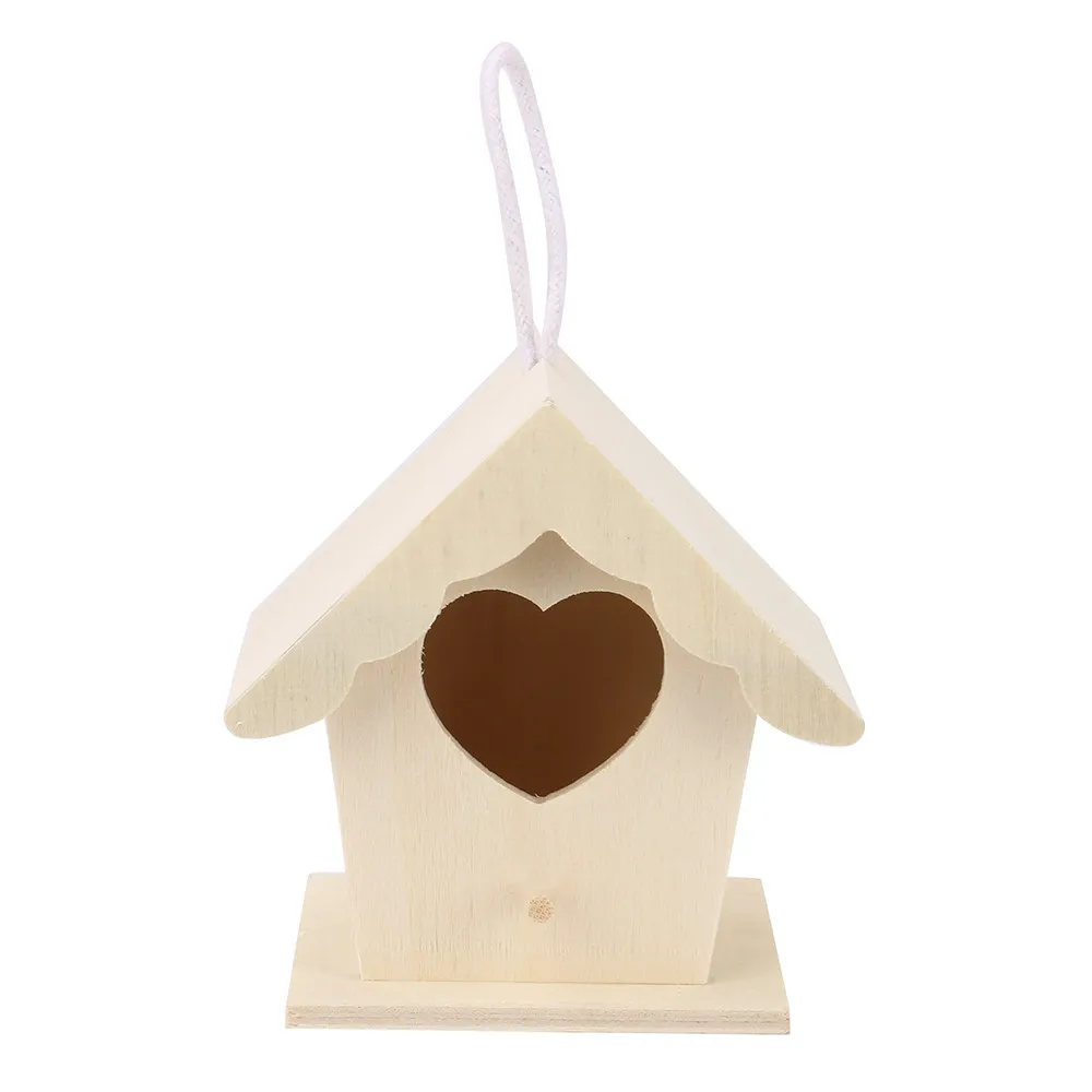 DIY Деревянные птичьи гнезда коробка Новый разведение попугай Cockatiels Swallows гнездо
