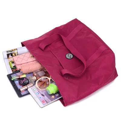 Travel Bag Women Tote Bags Waterproof Totebag Large Capacity Nylon Shopper Weekend Bolsos de Mujer | Багаж и сумки
