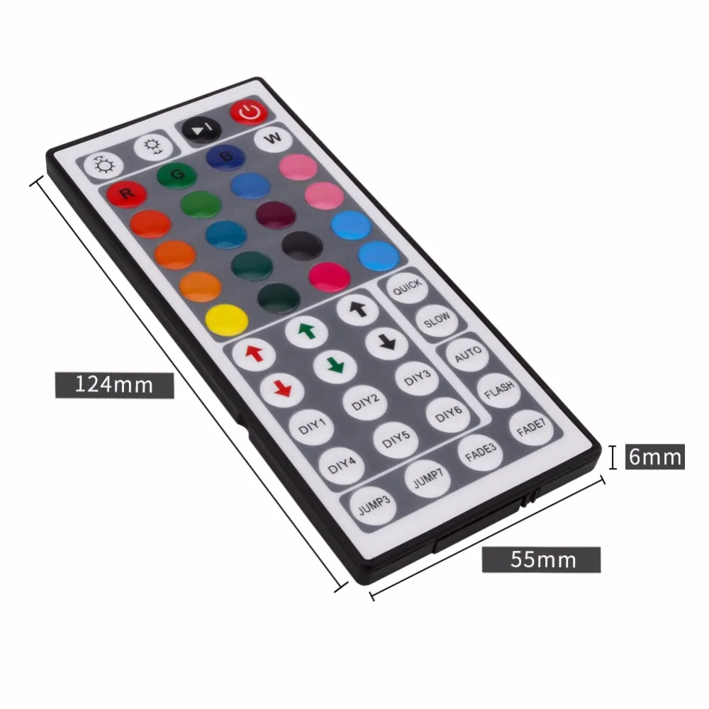 Светодиодный RGB Управление DC12V мини 44/24 ИК переключатель дистанционного для 3528 5050