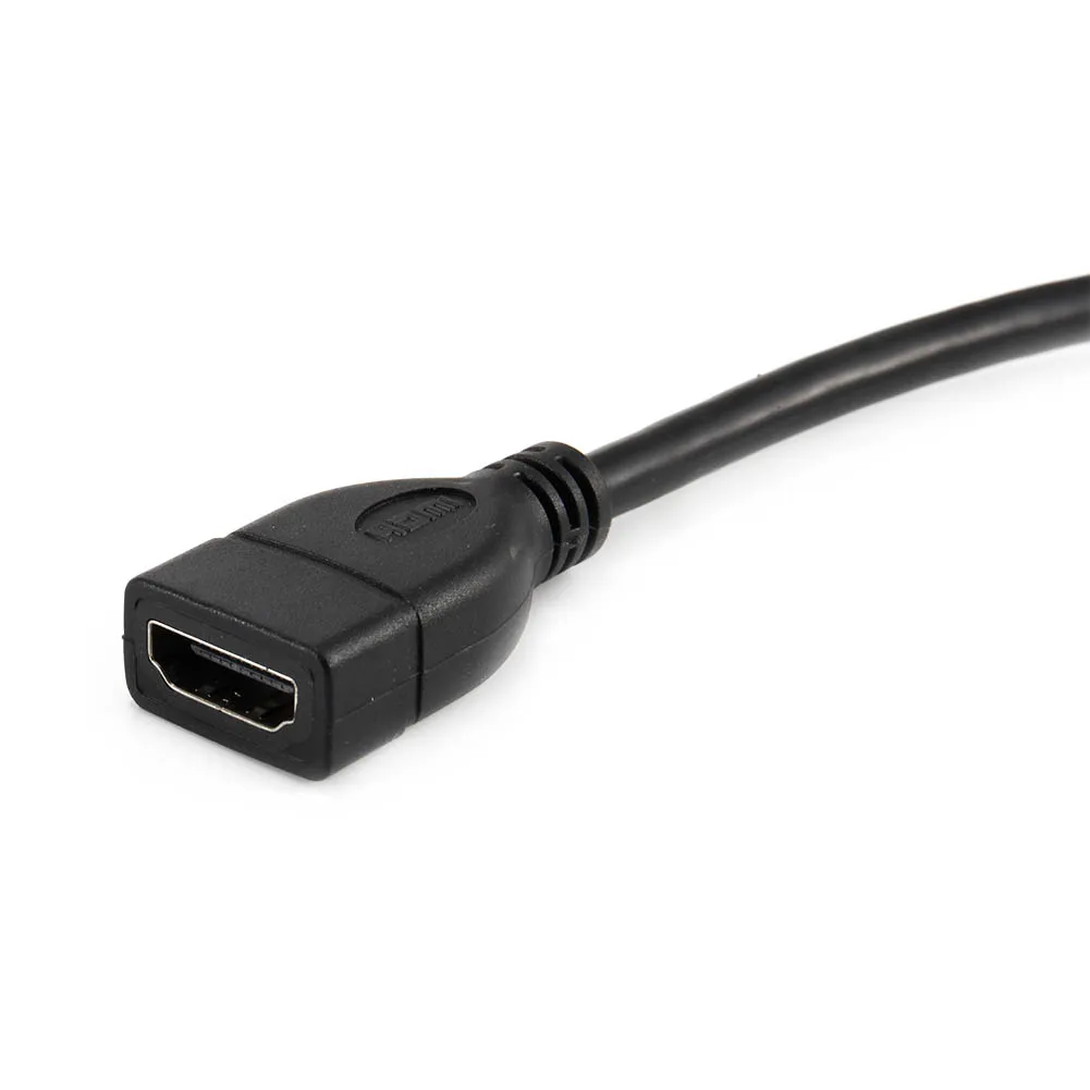 Переходник с 15/50 см 4K HDMI штекер гнездо адаптер 1080P правой/левой стороны удлинитель