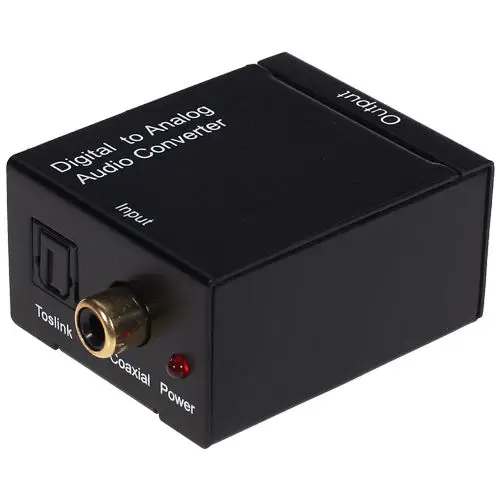 Цифровой переходник Kebidu оптический коаксиальный RCA Toslink сигнал в аналоговый