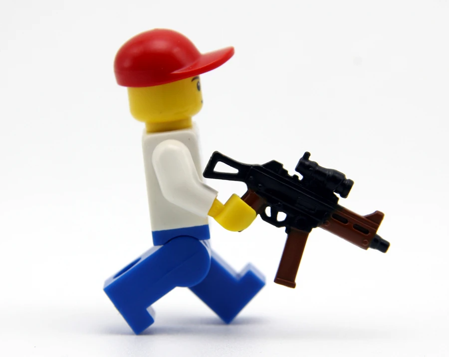 6 шт. AK 47 пистолет спецназ полицейский счетчик Strike Falcon Commandos морской сборки