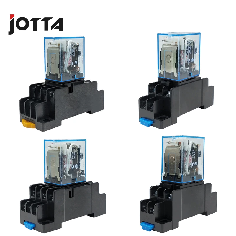 LY2N-J/MY2N-J/MY3N-J/MY4N-J/реле 220V переменного тока катушки высокого качества общего назначения DPDT микро мини-реле с розеткой Базовая деталь резцедержателя