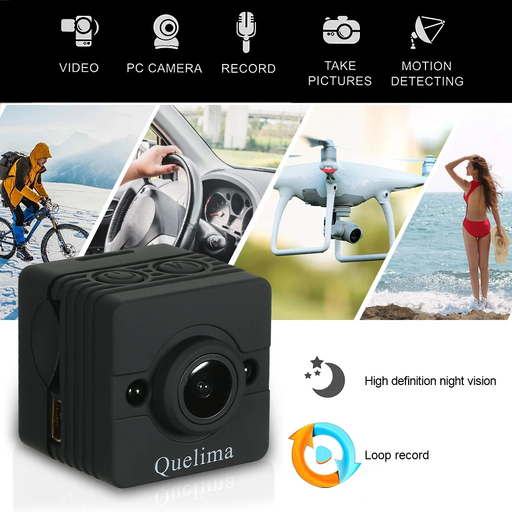 Мини камера ночного видения видеорегистратор 155 градусов 1080P DVR для bmw ford vw mazda jetta