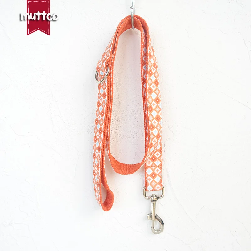 MUTTCO розничная продажа самостоятельного дизайна ручной работы биффи-поводок