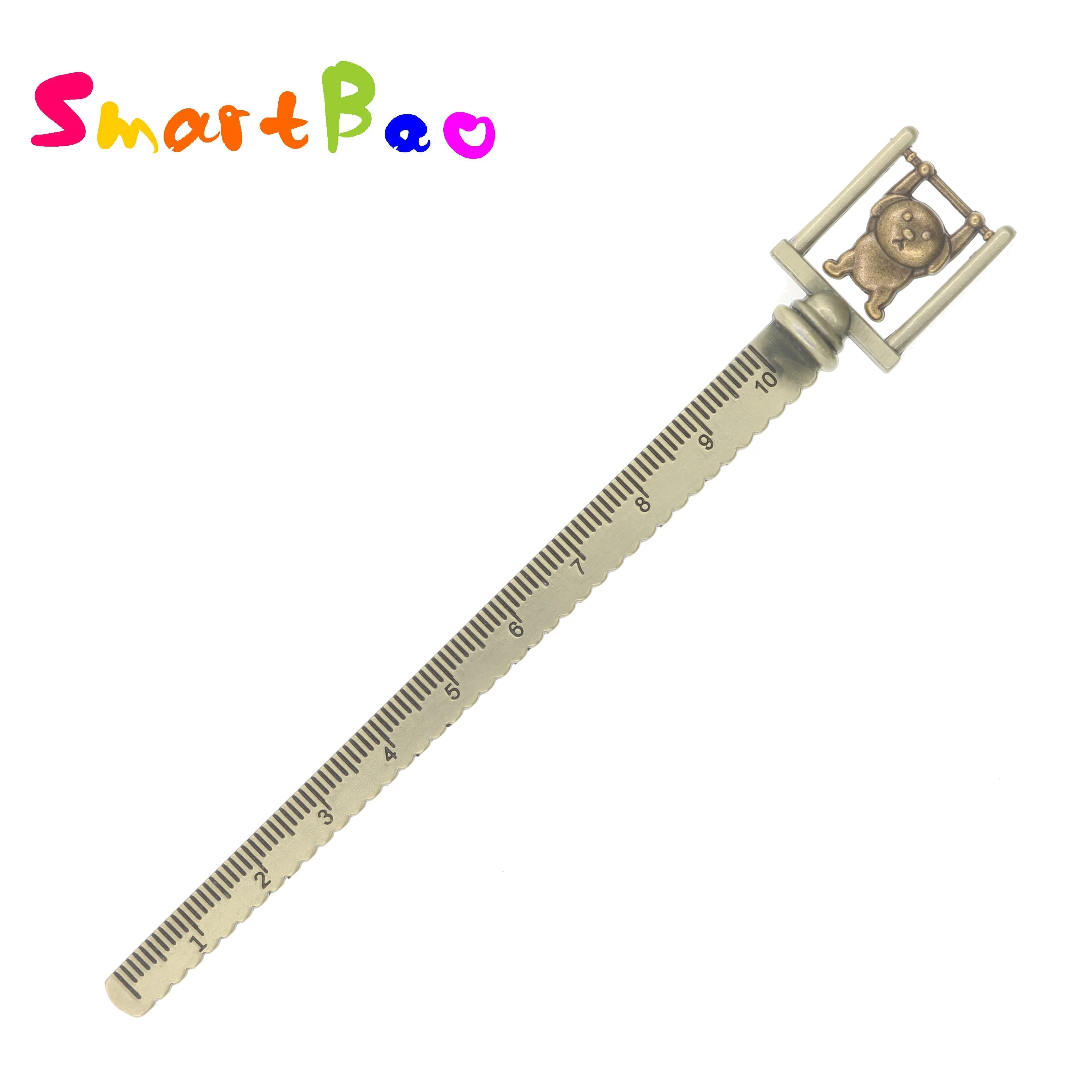 

Cute Bookmark Ruler 360 Degree Rotation Acrobatic Monkey 10cm Straight Ruler Kawaii Accessories