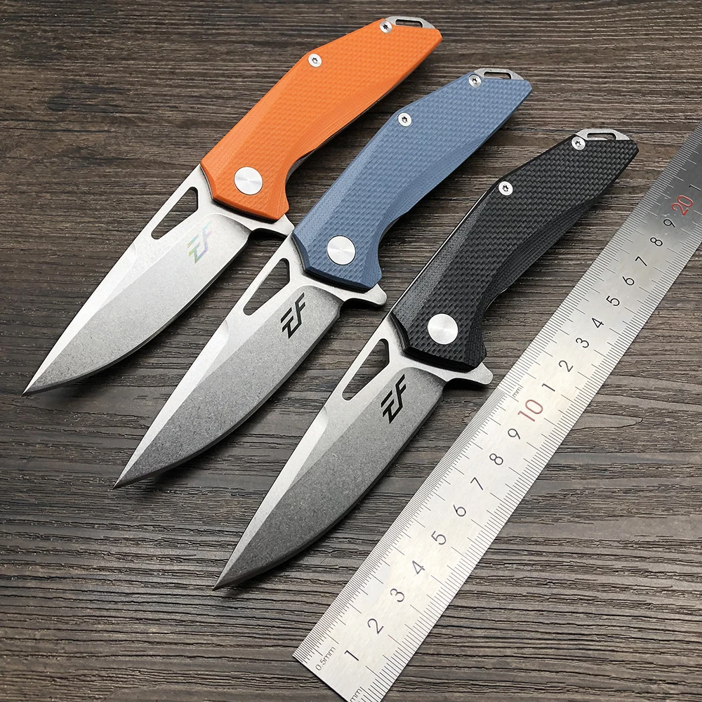 Тактический шариковый подшипник ZZSQ EF37 карманный складной нож D2 со стальным