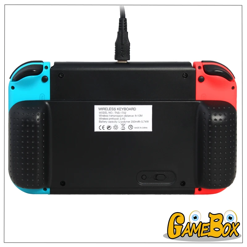 2 4G Беспроводная игровая клавиатура для Nintendo Switch Joy Con мини контроллер игровой