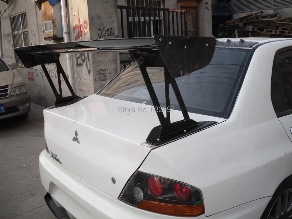 170 см Voltex Style TYPE 5 задний сполиер из углеродного волокна GT Wing Evolution EVO 7 8 9 (алюминиевая подставка для 290/390 мм)|gt