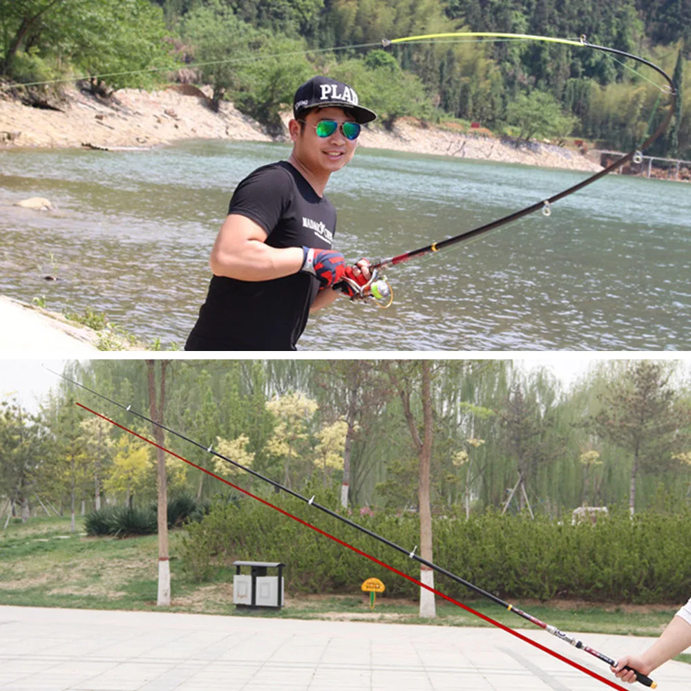 Бесплатная доставка Одежда высшего качества Удочки Углерода Телескопические