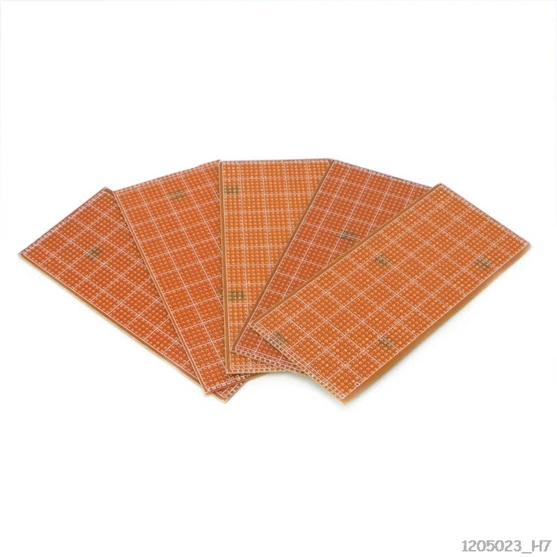 5 шт. 6 5x14 см полосатая доска Veroboard Uncut PCB Platine Односторонняя печатная плата |