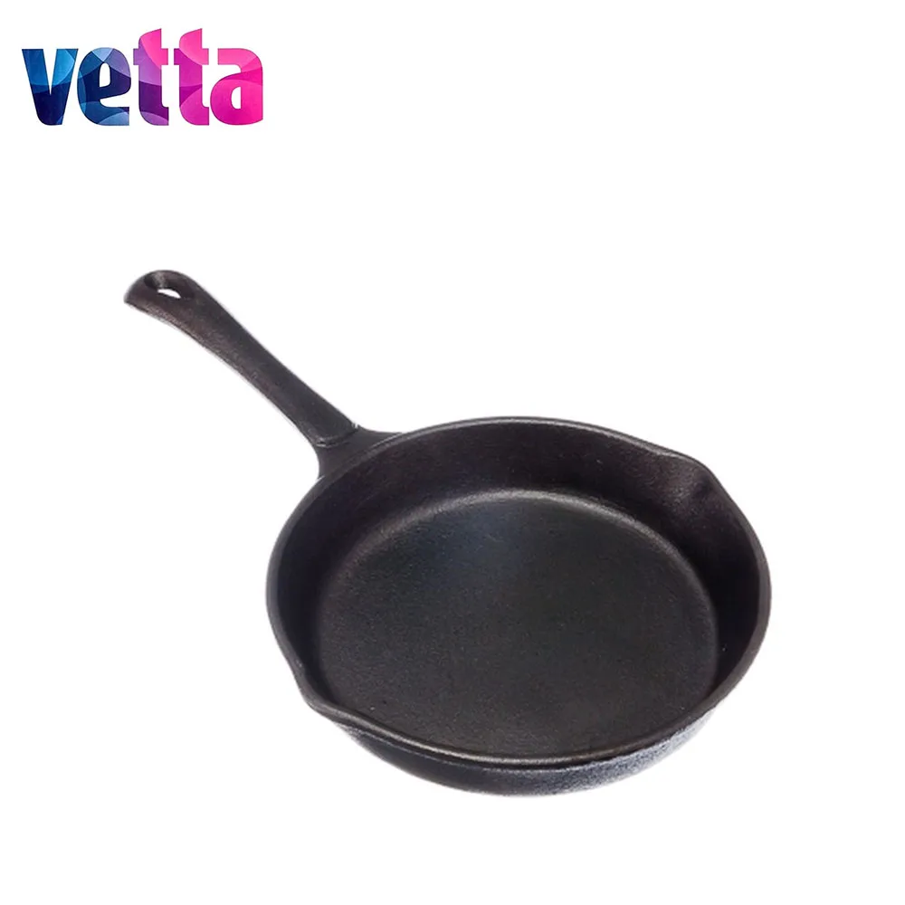 VETTA СКОВОРОДА ЧУГУН 2 СЛИВА D15.5 20 25СМ|frying pan|pan kitchenkitchen frying pans |