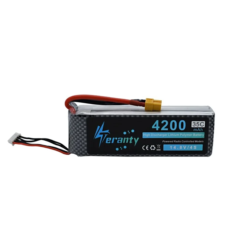 Lipo Power 14 8 v 4200mAh 35C 4S LiPo батарея для RC вертолета автомобиль лодка Квадрокоптер