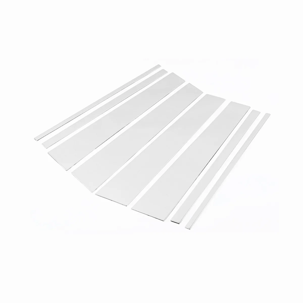 8 шт./компл. середины Колонка яркая полоска окна для Toyota Land Cruiser 200 FJ200 2008-2010 2011 2012 2013
