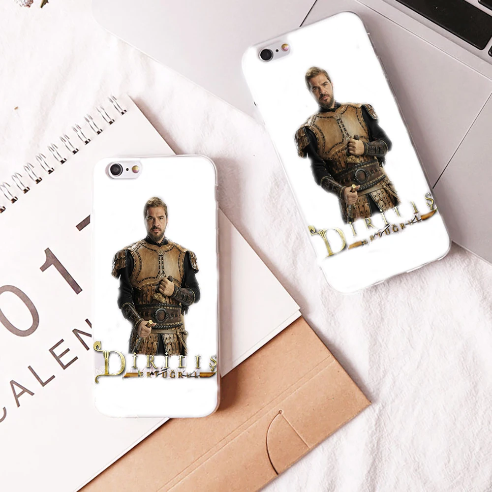 Жесткий и прозрачный чехол для телевизора Dirilis Ertugrul для iphone 8 7 6 6s plus X XR XS XMAX 5 5C 4 coque shell - Цвет: 6284