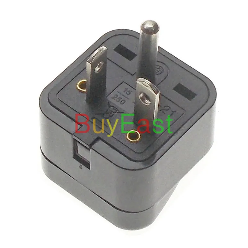 10 шт. переходник с американской вилкой NEMA 6 20P США Черный цвет|world adapter|world plugworld adapter