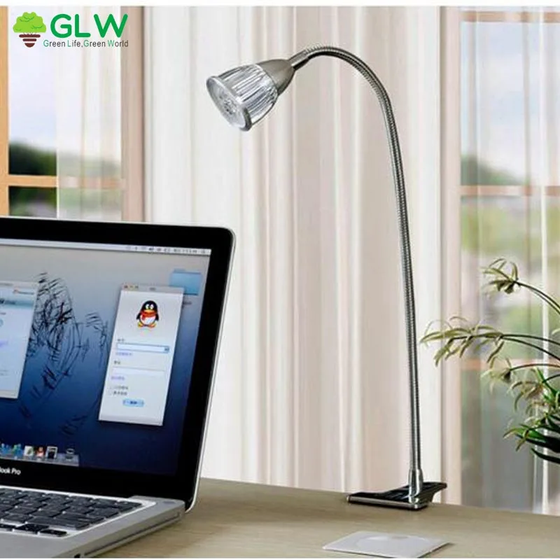 Настольный светильник Студенческая лампа гибкий светодиодный 3 Вт 4 5 9 lamparas de lectura