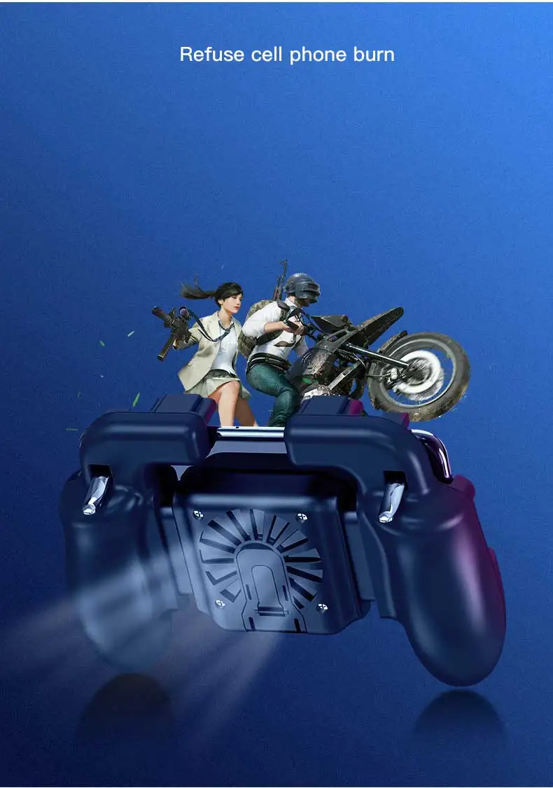 Для мобильного телефона Pubg контроллер Aim Кнопка L1R1 Shoote игровой контроллер мальчик Pubg геймпад Мобильные аксессуары Джойстик
