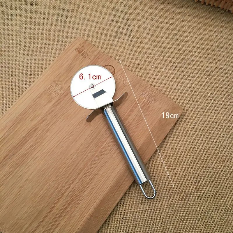Pizza Wheel Cutter Нож для резки пиццы, велосипедное колесо, нож из нержавеющей стали, инструменты для выпечки, аксессуары, кухонные инструменты - Цвет: Pizza Wheel Cutter