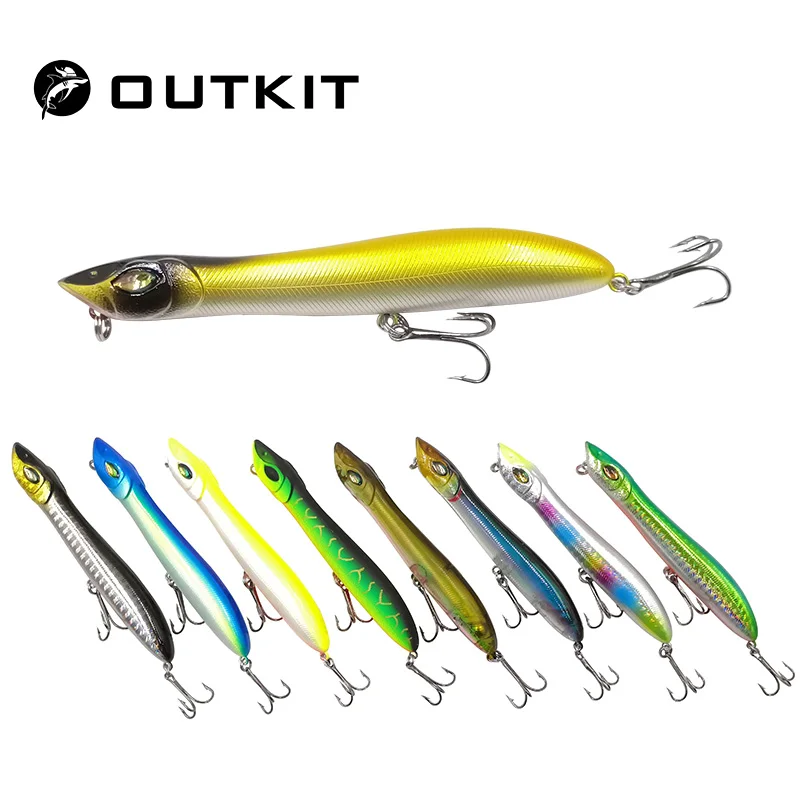 OUTKIT 1 шт. 10 5 м/10 г приманка для рыбной ловли с головой змеи искусственная