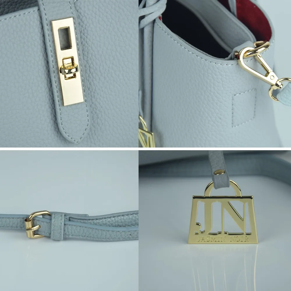 Женская кожаная сумка через плечо JASMIN NOIR брендовая дизайнерская мессенджер 2019|bags