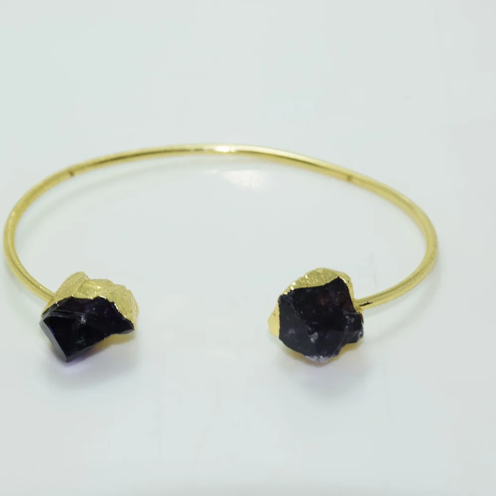 Очаровательные мужские браслеты из натурального искусственного камня Золотая