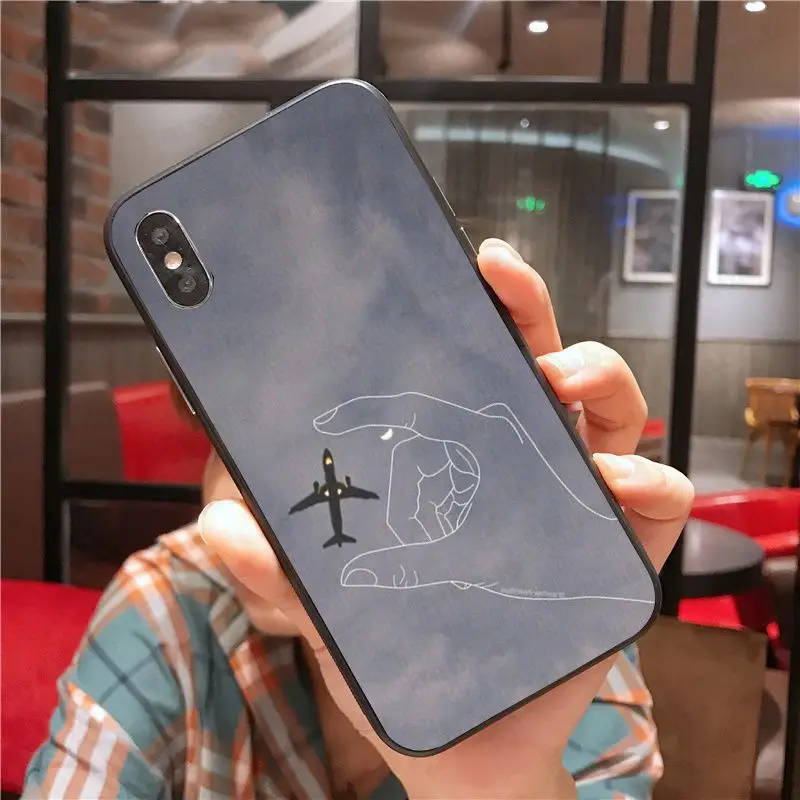 Чехол для iphone 11pro max Babaite чехол телефона X XS MAX 5 6S SE 7 8 plus XR | Мобильные телефоны и