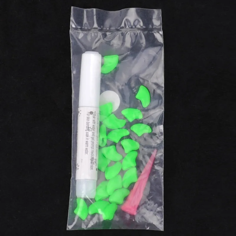 Цветной специальный чехол для кошачьих Ногтей Устойчивый к царапинам коготь