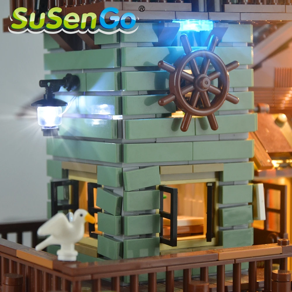 SenSuGo светодиодный светильник комплект для 21310|building blocks set|block setled block |
