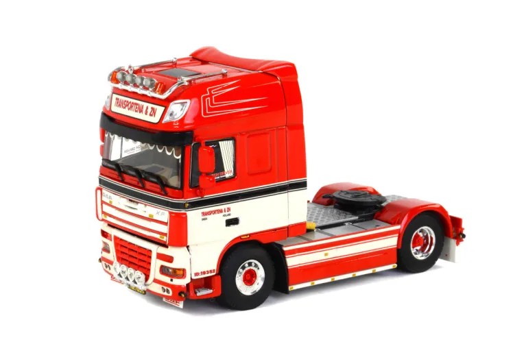 Exquisite Alloy Model WSI 1:50 Scale DAF XF105 4X2 Transport Truck Tractor Vehicles DieCast Toy Gift Collection Decoration | Игрушки и