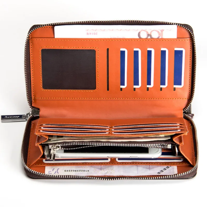 2018 Новое поступление Для мужчин Женские Кошельки бренд Дизайн на молнии клатч