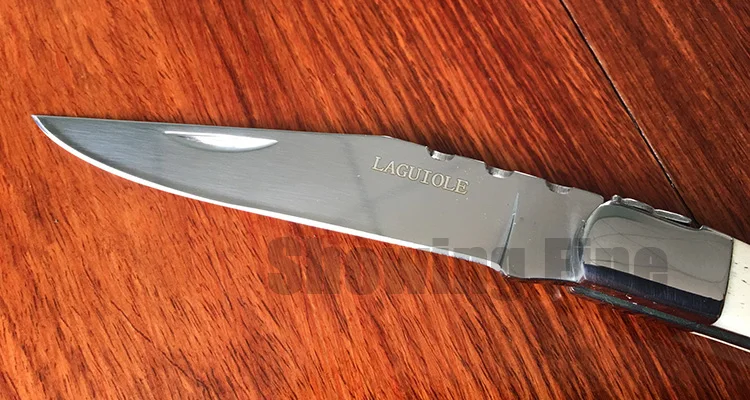 Laguiole складной нож с ручкой винного штопора и кожаный чехол посылка Многофункциональные ножи
