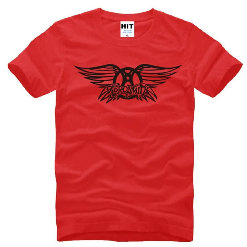 red t shirts 3 Новые летние футболки AEROSMITH DREAM ON CAT Rock, мужские хлопковые футболки с коротким рукавом, модные мужские футболки в стиле хип-хоп, рок-ролл - Цвет: red t shirts 3