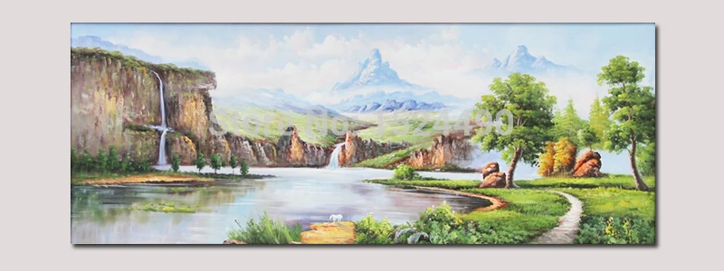 Живописная картина маслом на холсте в китайском стиле|art supplies oil painting|art canvaspainting