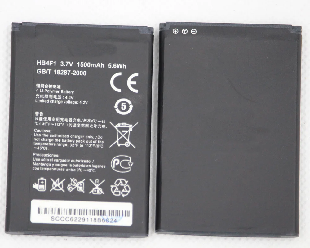 Новый аккумулятор HB4F1 на 1500 мАч для Huawei M860 Ascend U8800 IDEOS X5 E5832 телефона | Мобильные